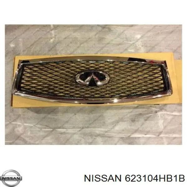 623104HB1B Nissan решетка радиатора