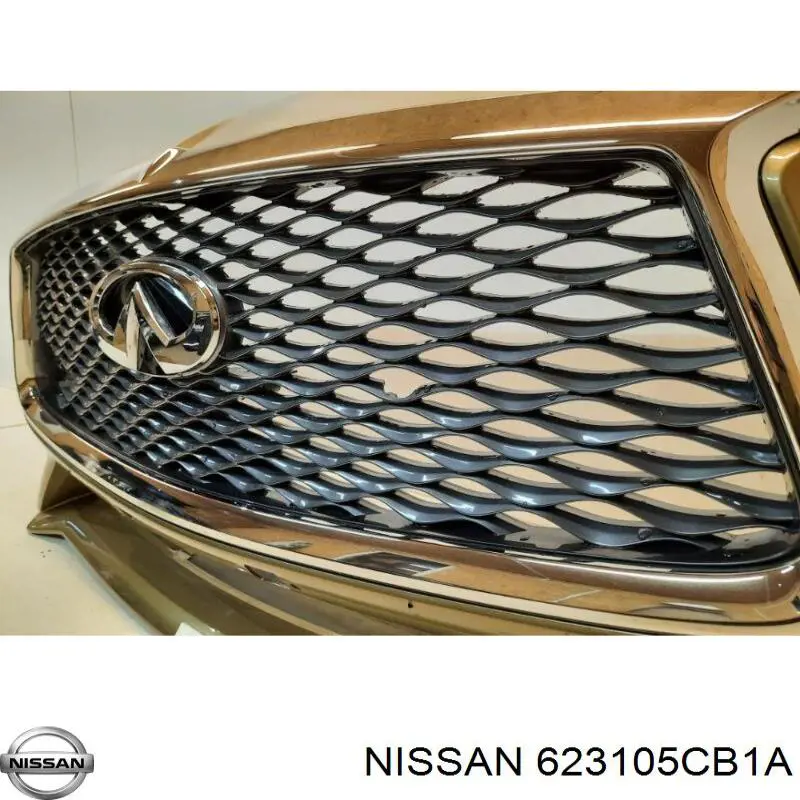 Облицовка радиатора Nissan/Infiniti 623105CB1A цена, от 195.88 USD