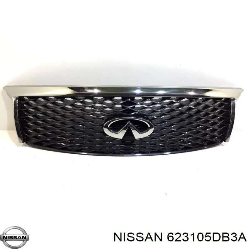 Облицовка радиатора Nissan/Infiniti 623105DB3A цена, от 429.19 USD