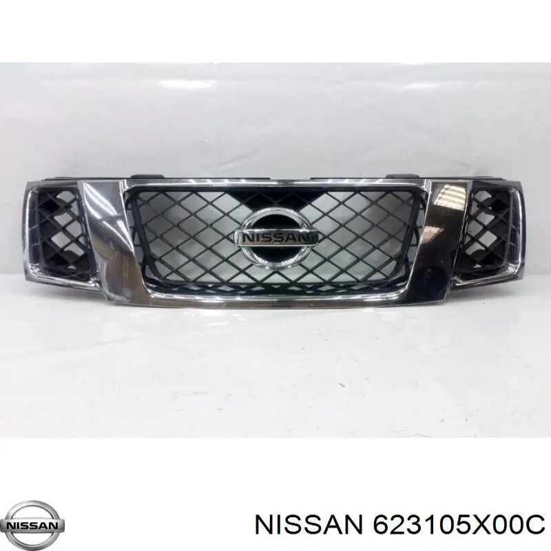 Облицовка радиатора Nissan/Infiniti 623105X00C цена, от 178.32 USD