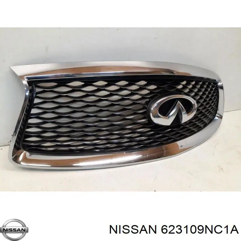 Облицовка радиатора Nissan/Infiniti 623109NC1A цена, от 354.75 USD