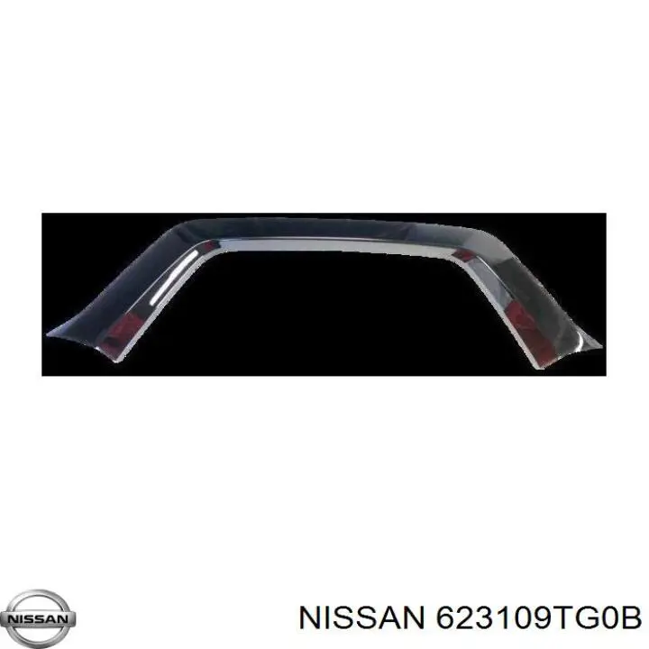 Облицовка радиатора Nissan/Infiniti 623109TG0B цена, от 158.80 USD