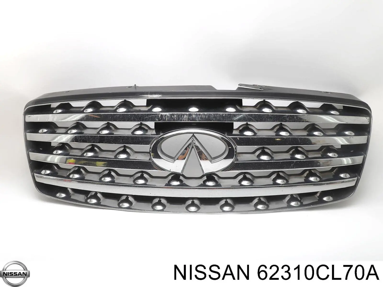 62310CL70A Nissan grelha do radiador