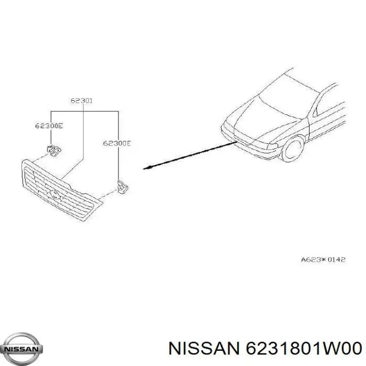 6231801W00 Nissan