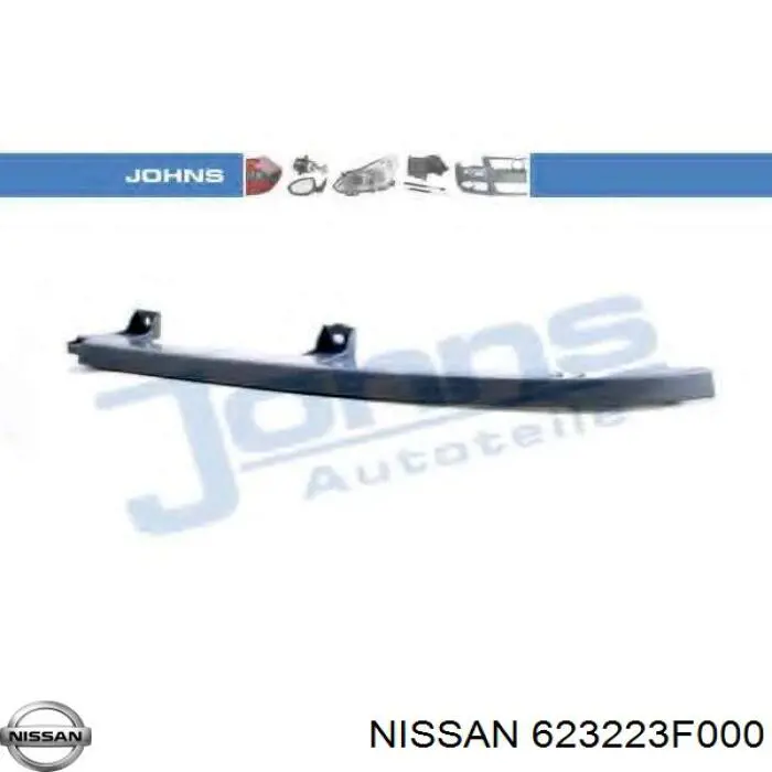 6232290J20 Nissan ресничка (накладка правой фары)