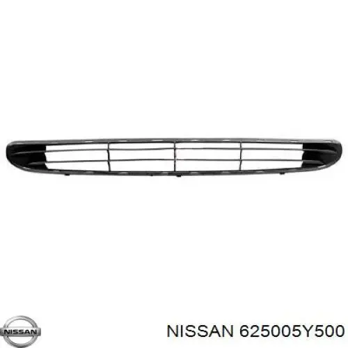 625005Y500 Nissan суппорт радиатора в сборе (монтажная панель крепления фар)