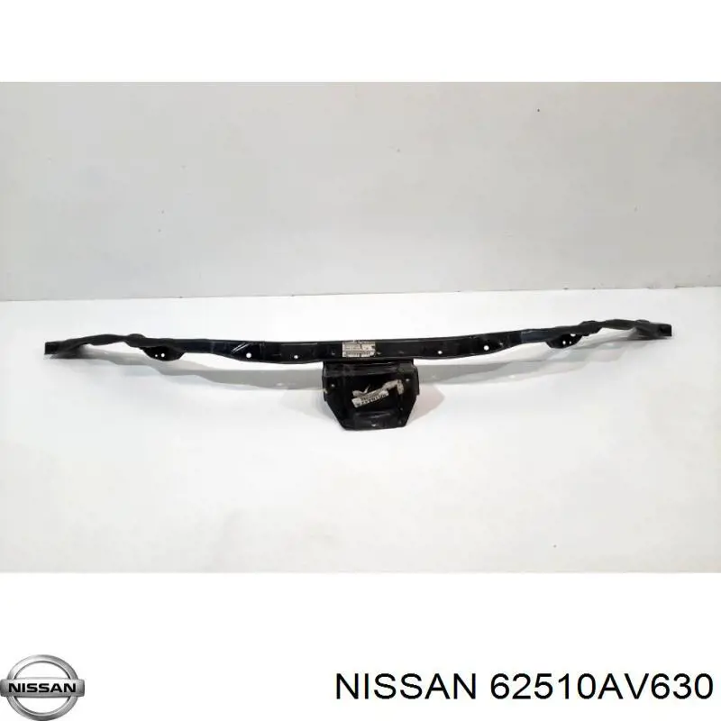 62510AV630 Nissan суппорт радиатора верхний (монтажная панель крепления фар)