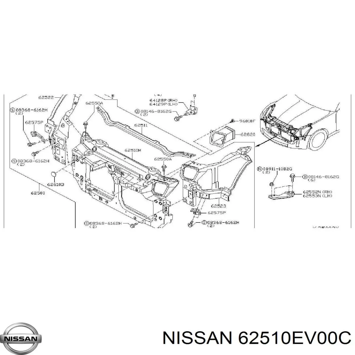  62510EV00C Nissan