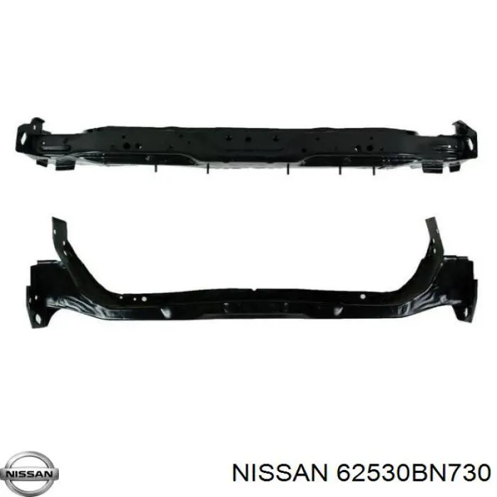 Suporte inferior do radiador (painel de montagem de fixação das luzes) para Nissan Almera (N16)