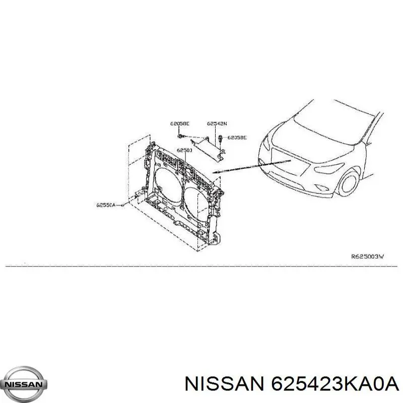 625423KA0A Nissan 