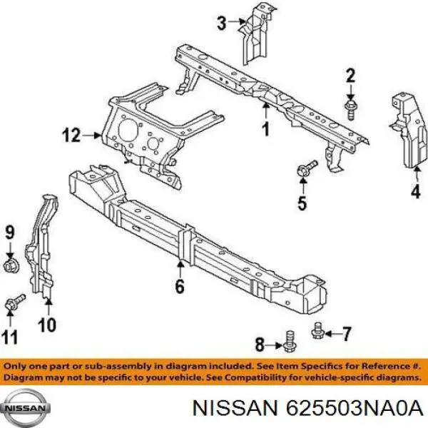 Купить 625503NA0A Nissan/Infiniti 