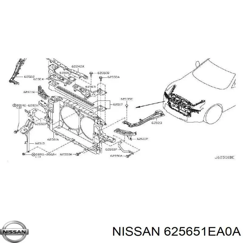 625651EA0A Nissan/Infiniti 