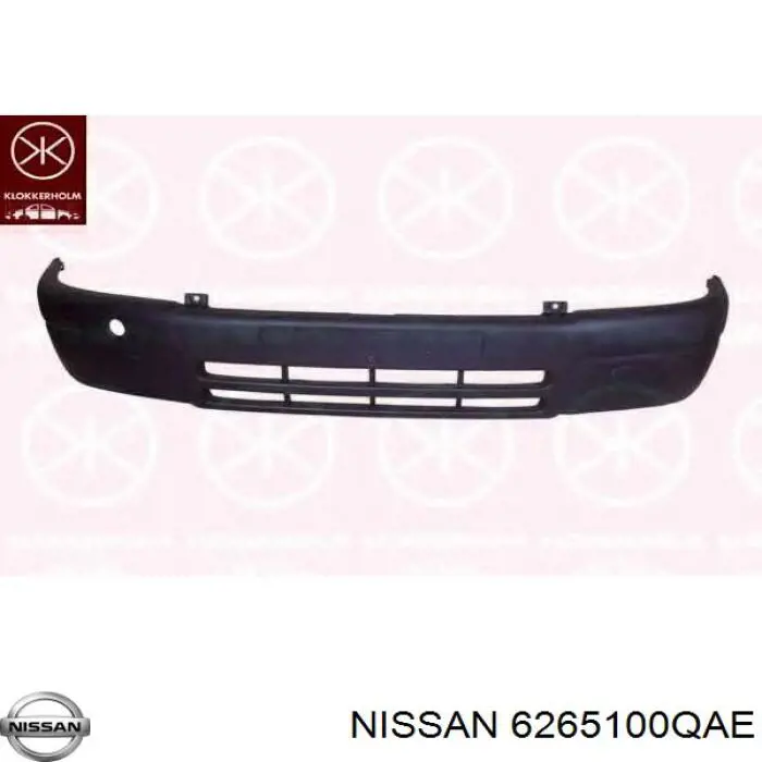 6265100QAE Nissan pára-choque dianteiro