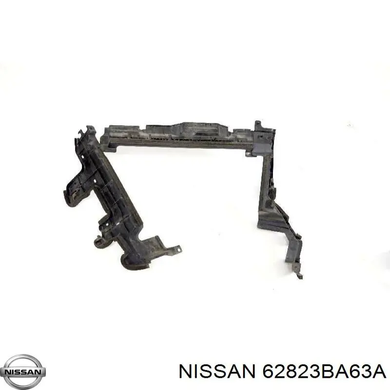 Воздуховод (дефлектор) радиатора левый Nissan/Infiniti 62823BA63A цена, от 28.84 USD