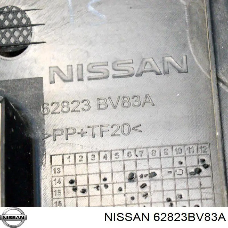  62823BV83A Nissan