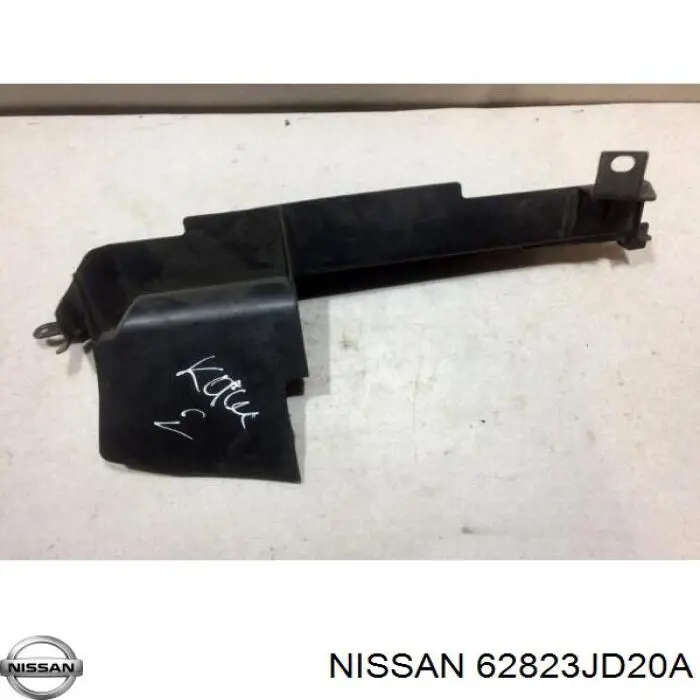 Воздуховод (дефлектор) радиатора левый Nissan/Infiniti 62823JD20A цена, от 13.83 USD