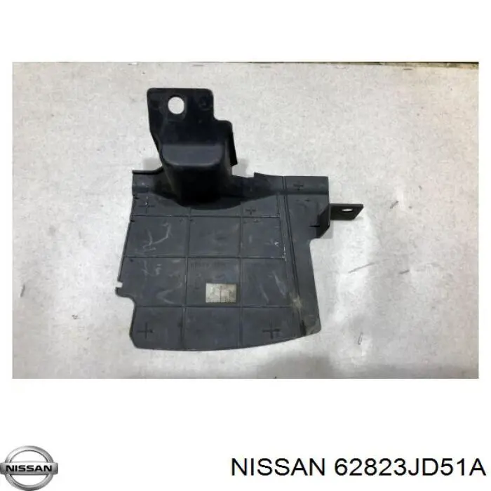 Воздуховод (дефлектор) радиатора левый Nissan/Infiniti 62823JD51A цена, от 8.27 USD