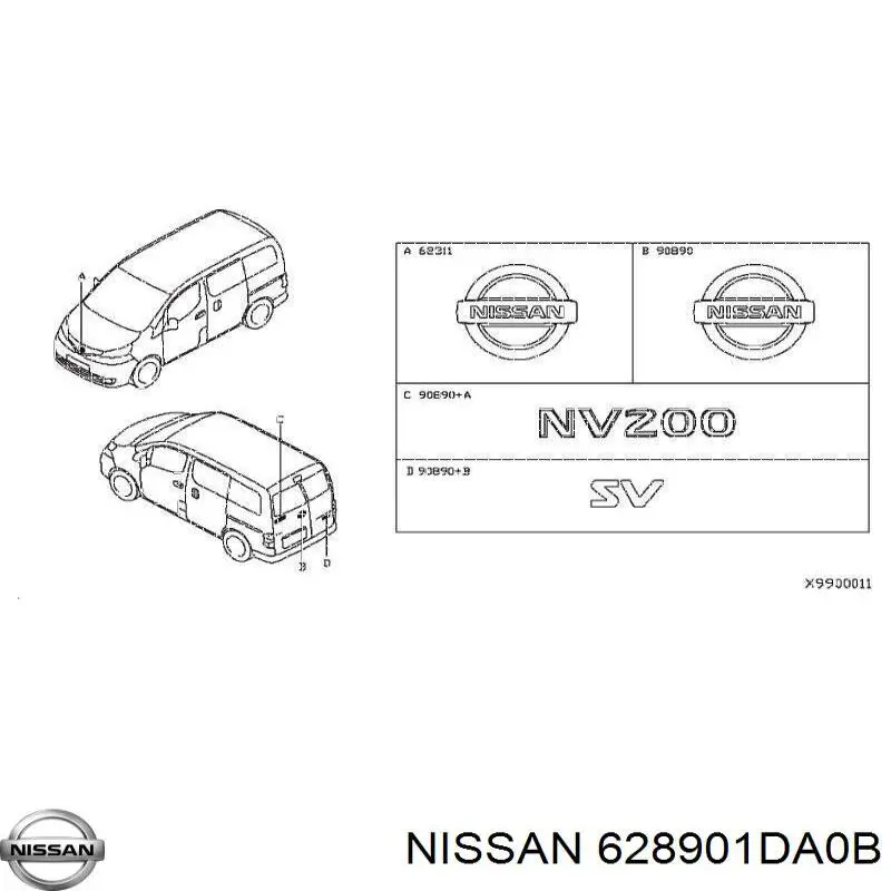 Nissan/Infiniti 628901DA0B цена, от 82.23 USD