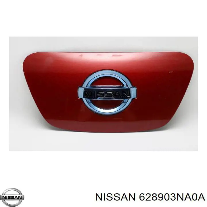 Эмблема капота на Nissan LEAF ZE0