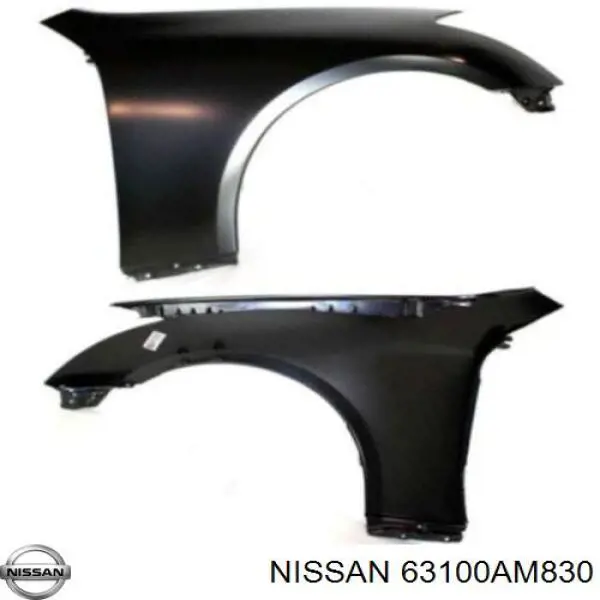 Боковая часть передняя правая Nissan/Infiniti 63100AM830 цена, от 143.22 USD