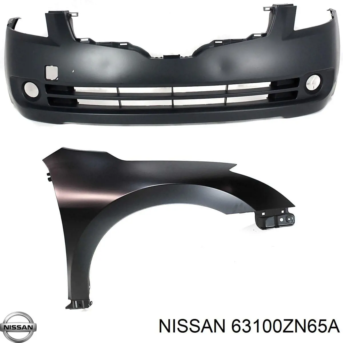 Купить 63100ZN65A Nissan/Infiniti Крыло переднее правое