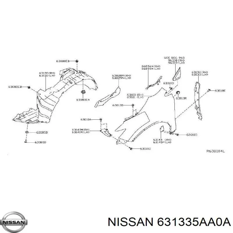 631335AA0A Nissan/Infiniti 
