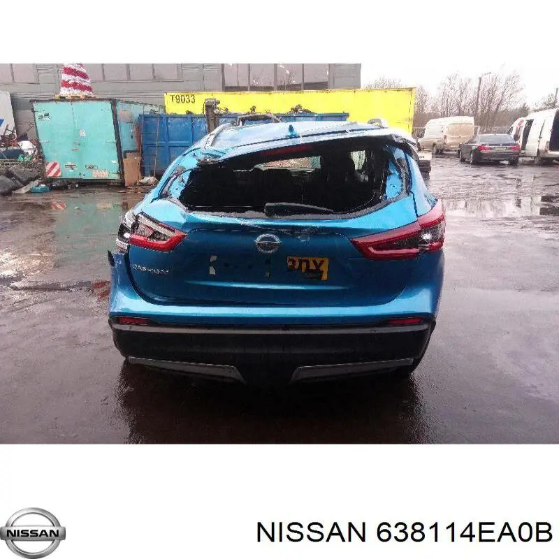 Молдинг передней арки колеса, левый Nissan/Infiniti 638114EA0B