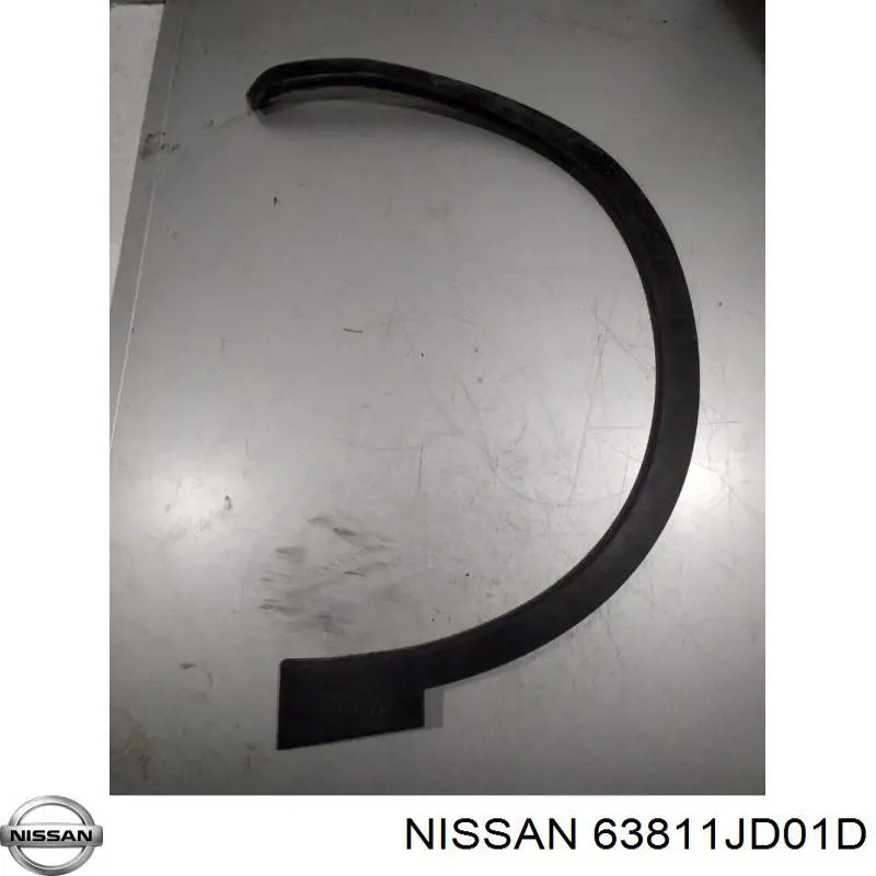 Купить 63811JD01D Nissan/Infiniti Расширитель переднего крыла, левый