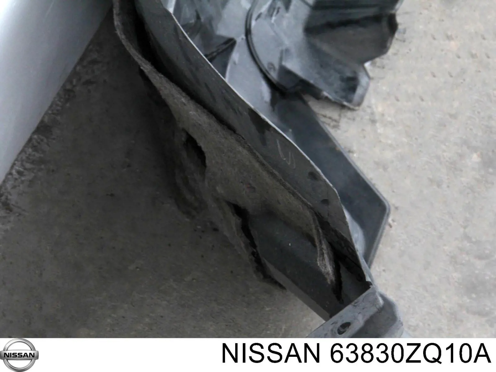 63830ZQ10A Nissan/Infiniti Подкрыльник переднего крыла, правый