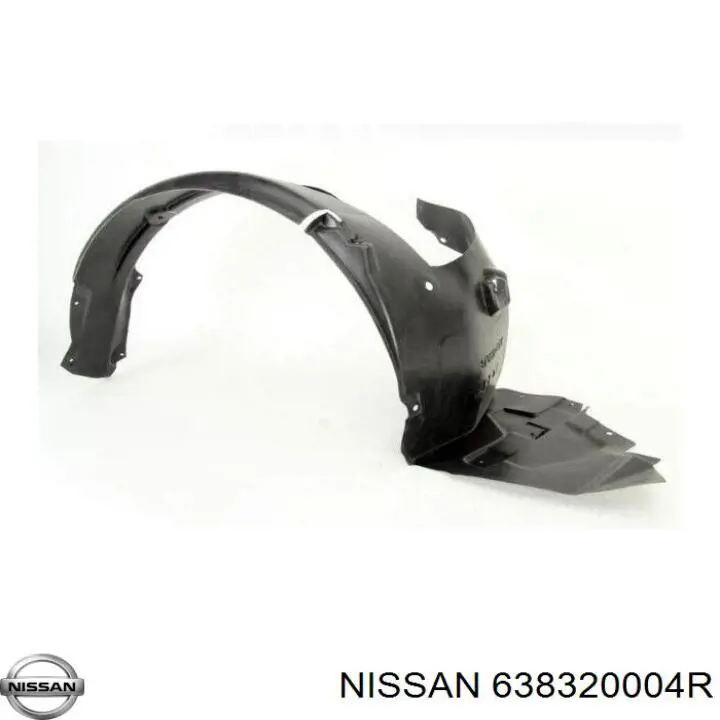 Подкрылок передний правый 638320004R Nissan