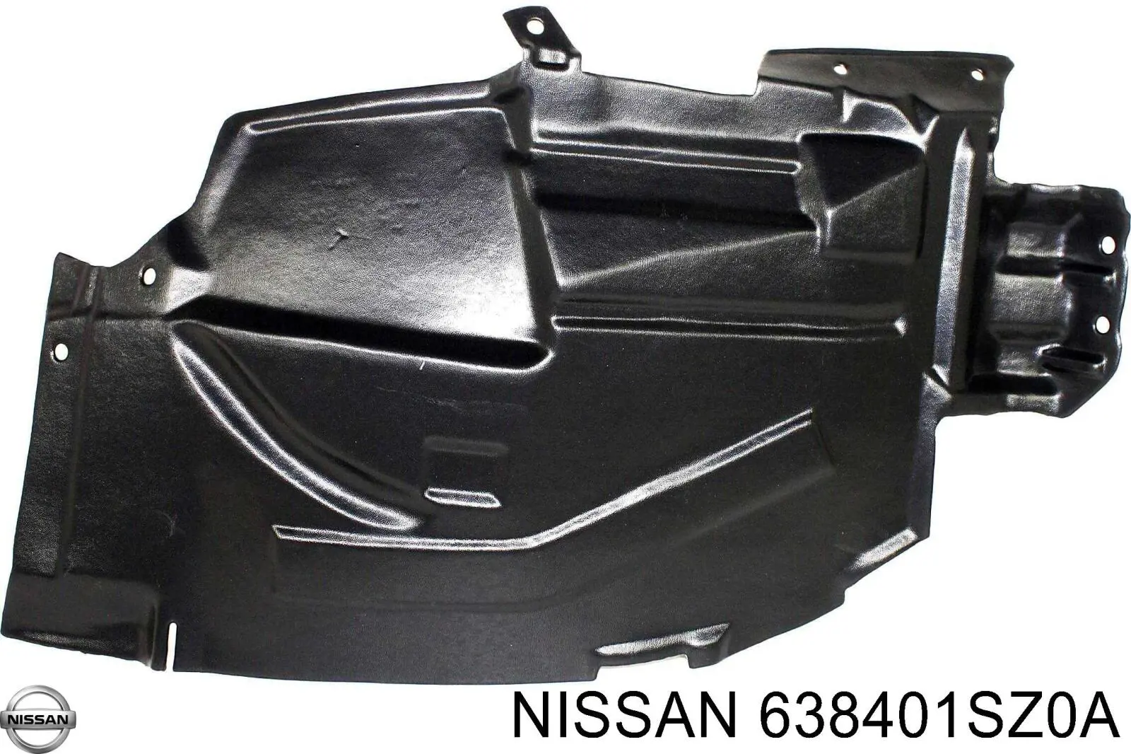 Правый подкрылок переднего крыла Nissan/Infiniti 638401SZ0A цена, от 76.02 USD