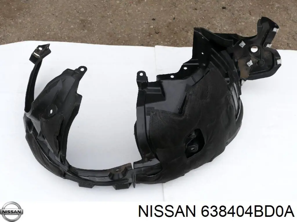 Подкрылок передний правый 638404BD0A Nissan