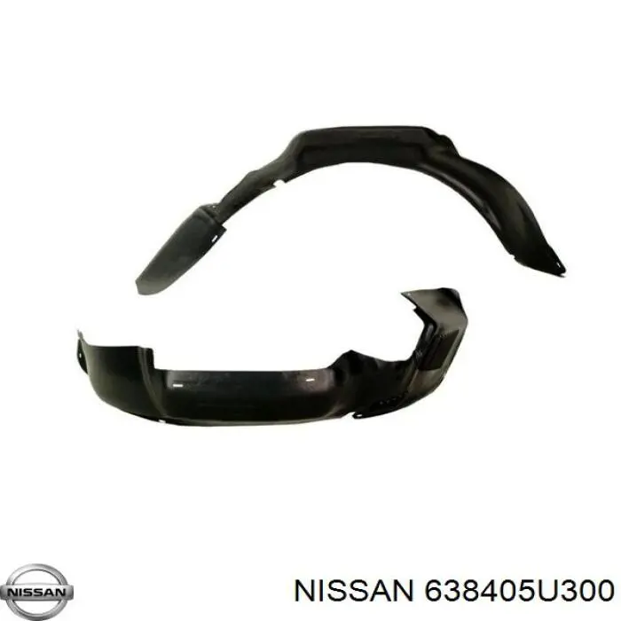  Подкрылок передний правый Nissan Almera 