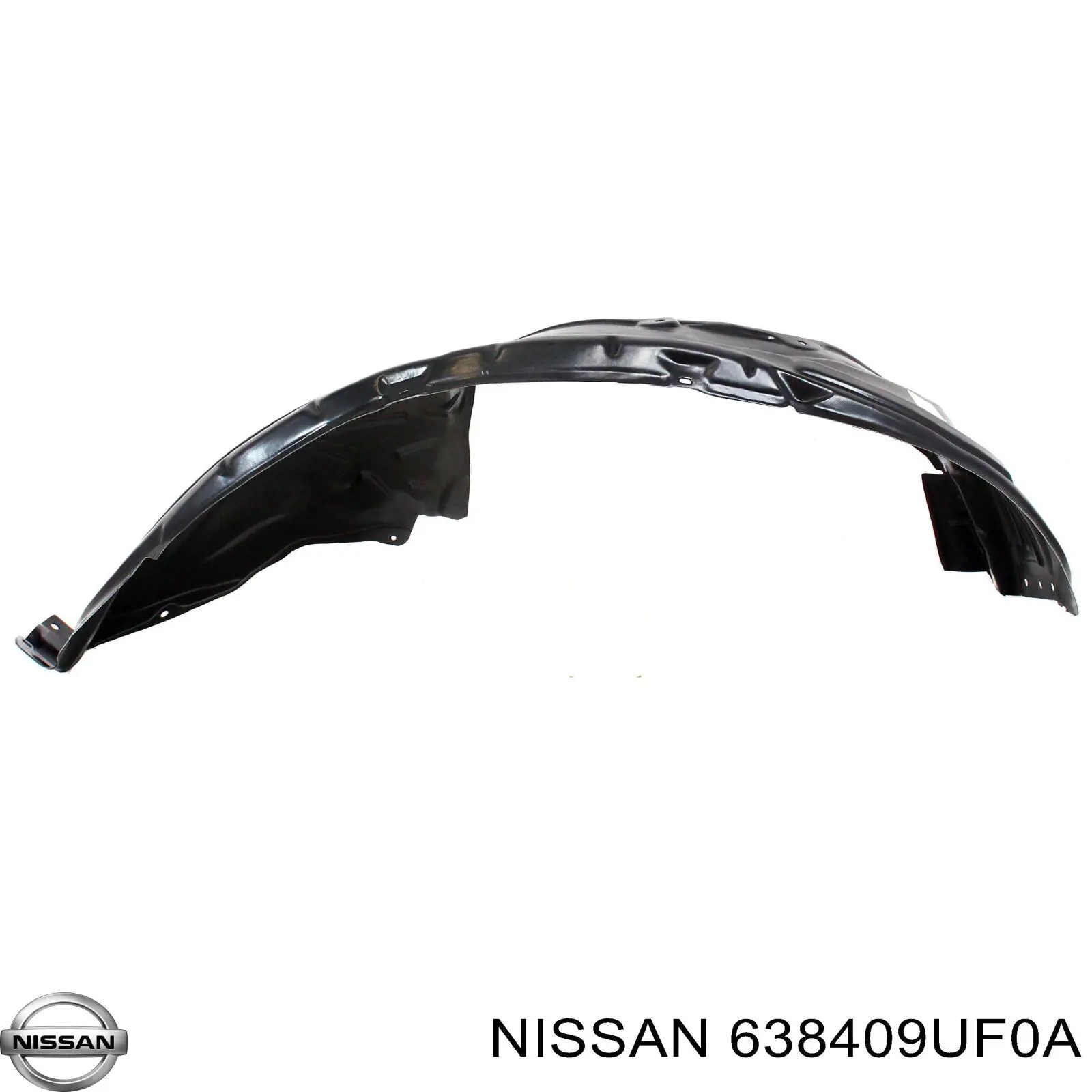 Подкрылок крыла переднего правый Nissan 638409UF0A