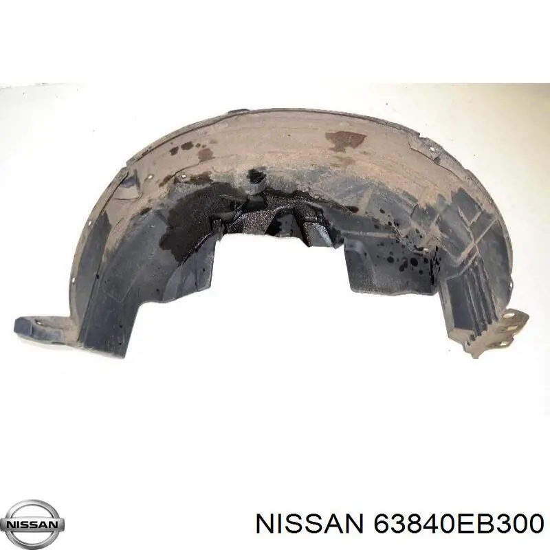 Правый подкрылок переднего крыла Nissan/Infiniti 63840EB300 цена, от 19.77 USD