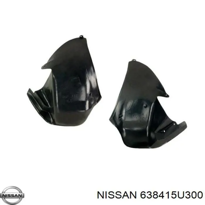 638415U300 Nissan/Infiniti Подкрылок крыла переднего левый