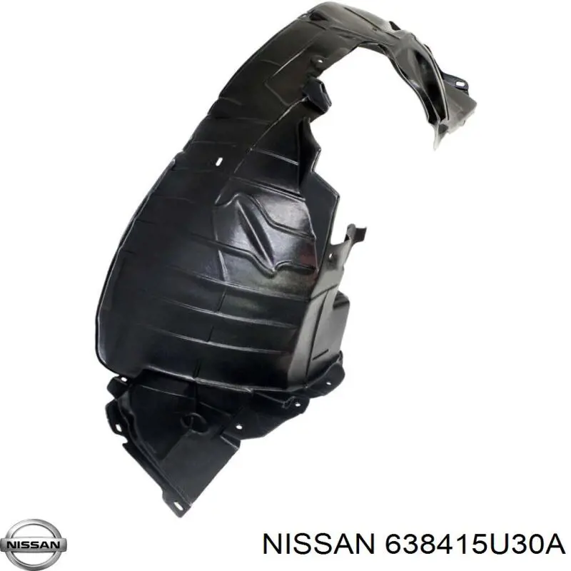 Подкрылок крыла переднего левый Nissan/Infiniti 638415U30A цена, от 109.89 USD