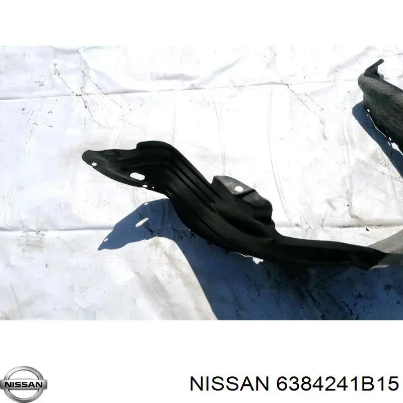 Подкрылок переднего крыла, правый Nissan/Infiniti 6384241B15