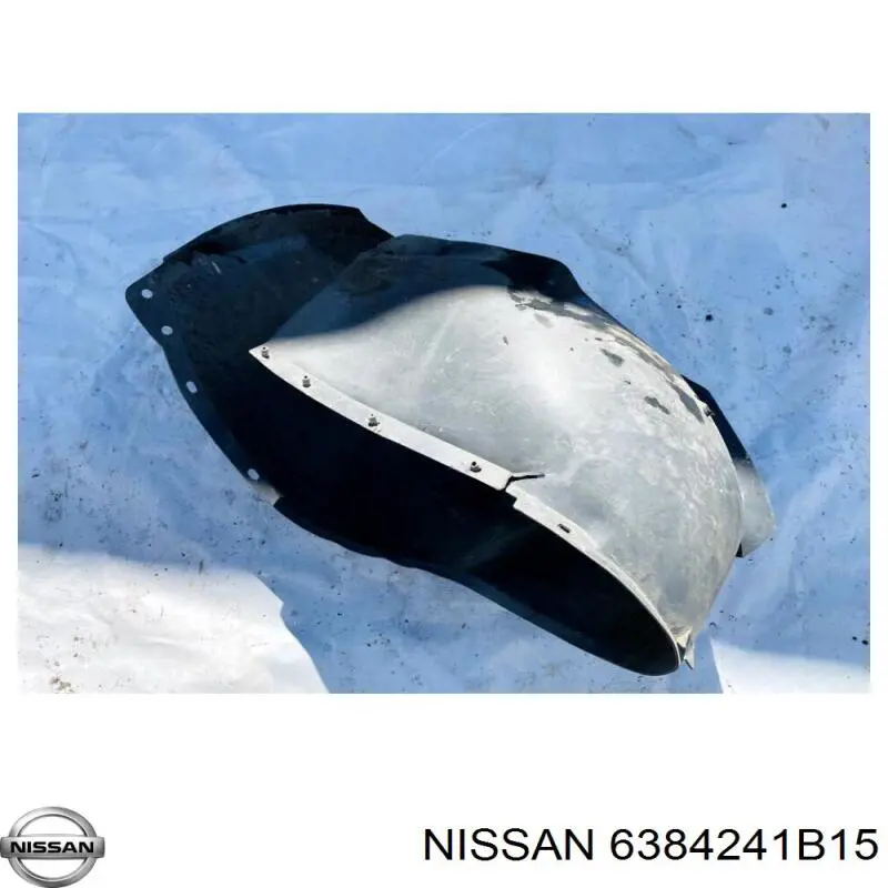 Правый подкрылок переднего крыла Nissan/Infiniti 6384241B15 цена, от 98.03 USD