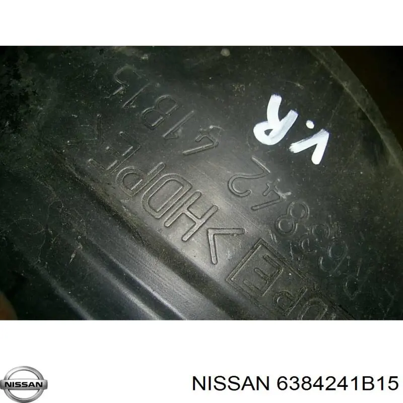 Подкрылок передний правый 6384241B15 Nissan/Infiniti