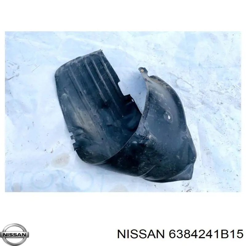 Правый подкрылок переднего крыла Nissan/Infiniti 6384241B15 цена, от 98.03 USD