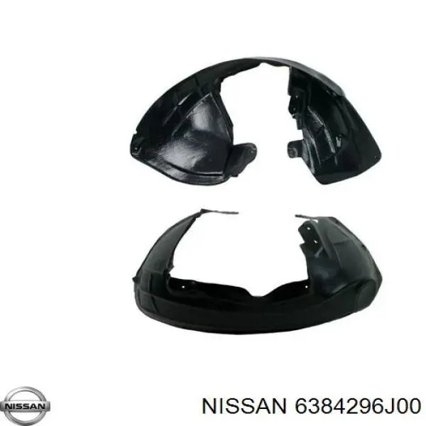 Подкрылок передний правый 6384296J00 Nissan/Infiniti