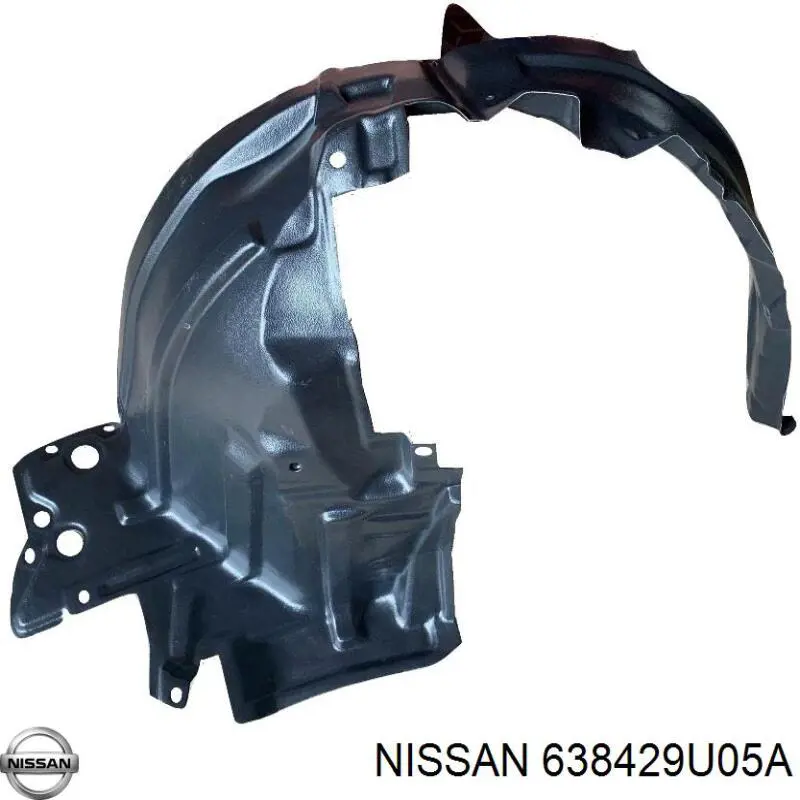 Подкрылок передний правый 638429U05A Nissan