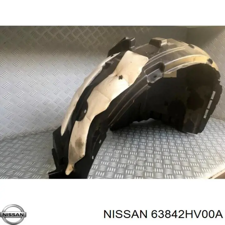 Подкрылок передний правый Ниссан Кашкай 2 (Nissan Qashqai)
