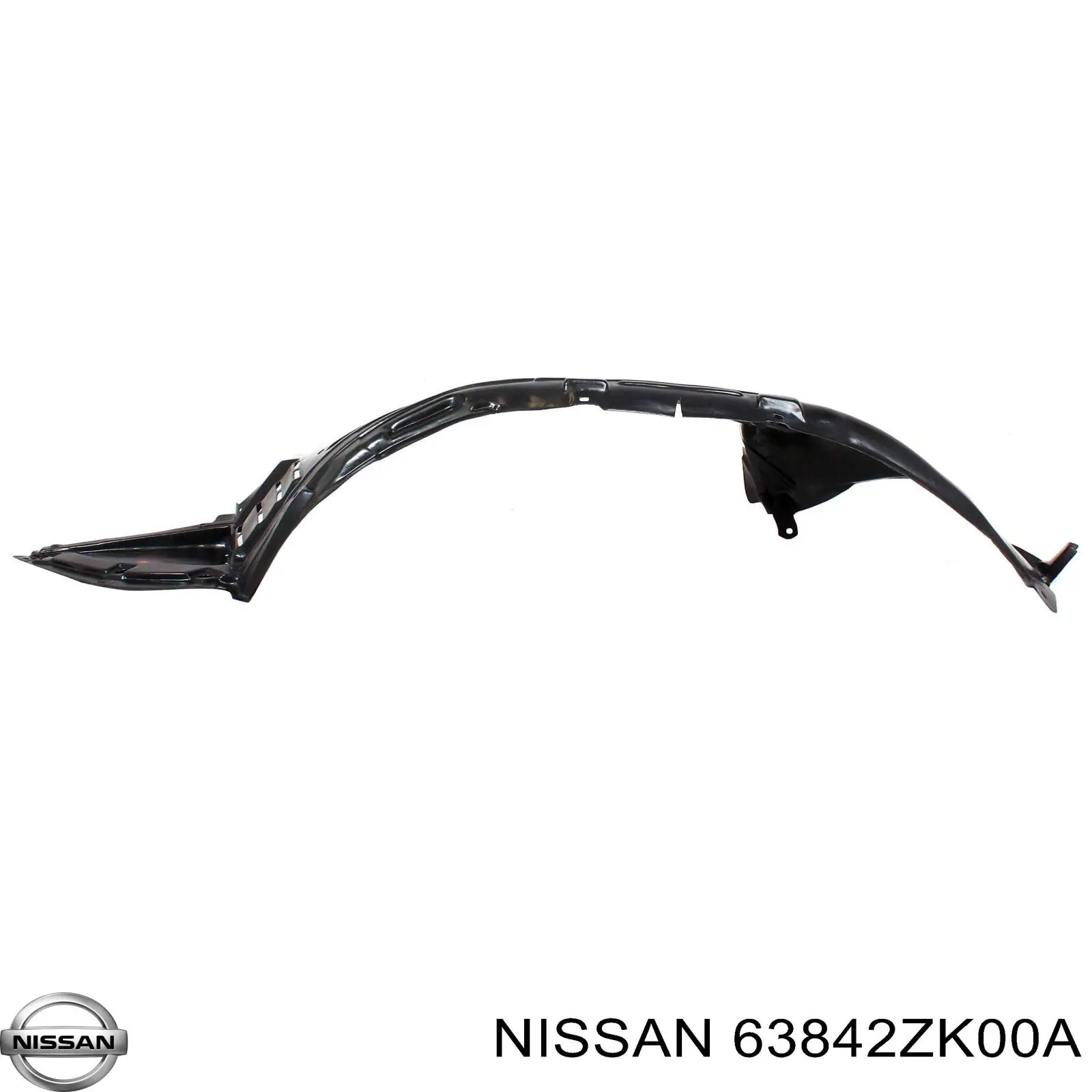 Купить 63842ZK00A Nissan/Infiniti Подкрылок передний правый