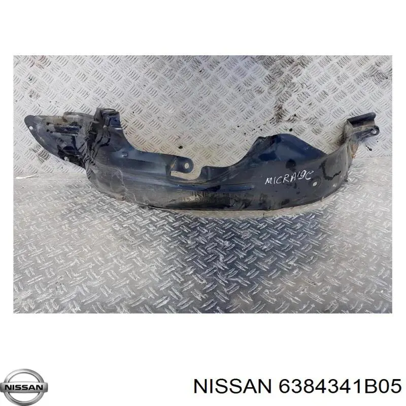 Подкрылок передний левый 6384341B05 Nissan