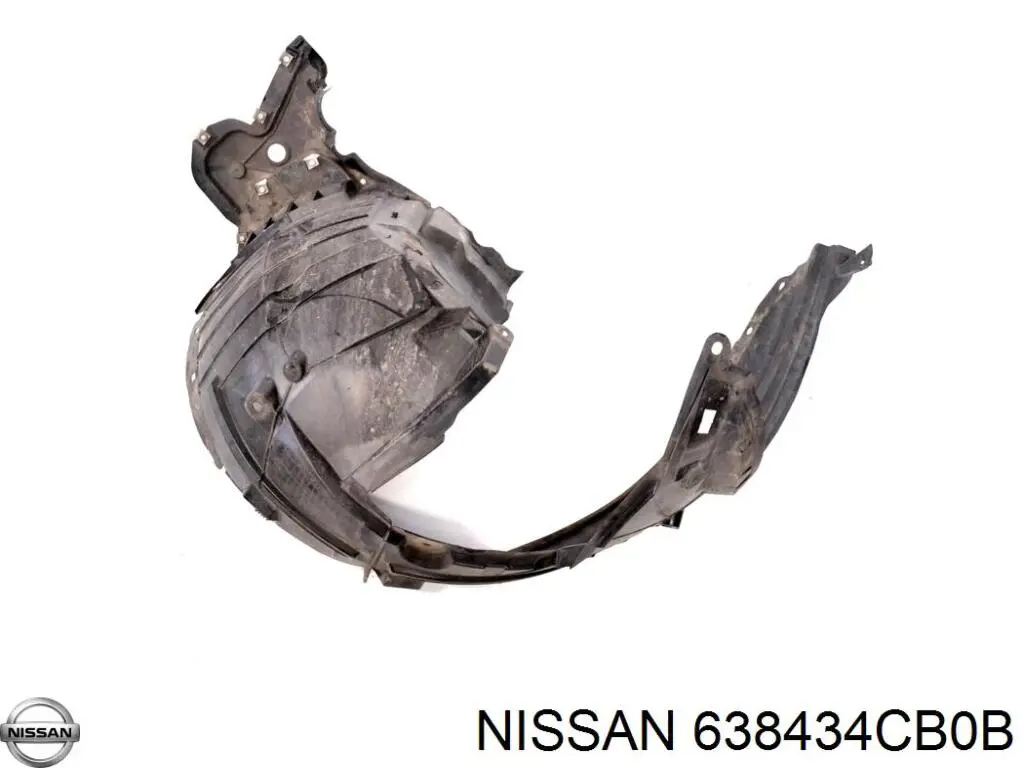 Подкрылок передний левый 638434CB0B Nissan