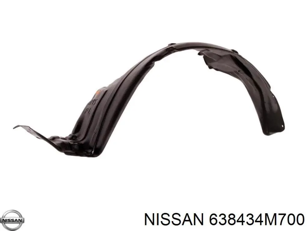 Подкрылок передний левый на Nissan Almera II N16