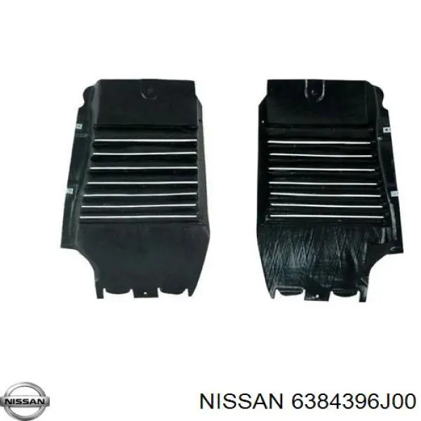 Подкрылок передний левый 6384396J00 Nissan