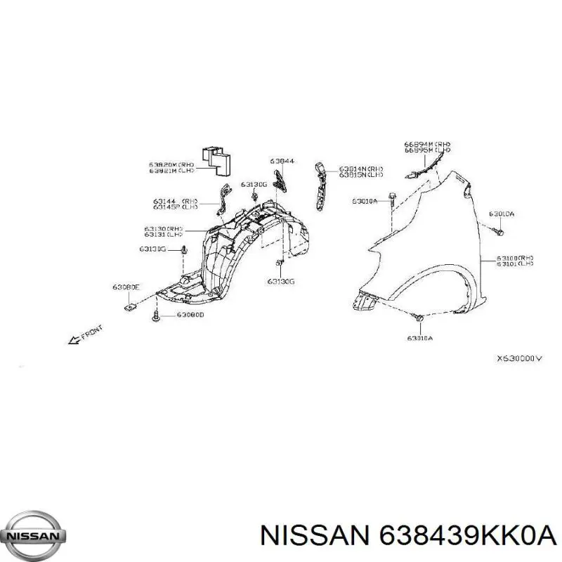638439KK0A Nissan/Infiniti 